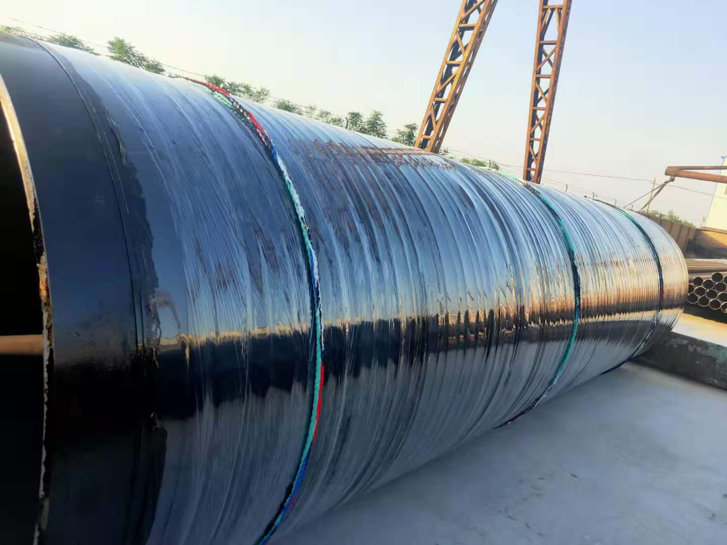 3PE防腐保溫鋼管,鋼套鋼保溫鋼管,三油兩布防腐鋼管